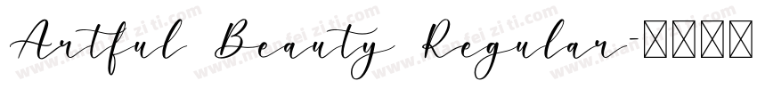 Artful Beauty Regular字体转换